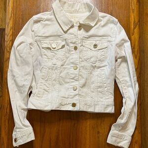 Lilly Pulitzer Cream Jacket with Gold Accents